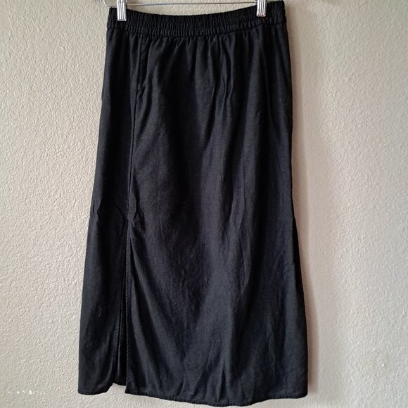 🩵Gap Modern Minimal Coastal Black 2-Piece Linen Set Size XS - Picture 9 of 13